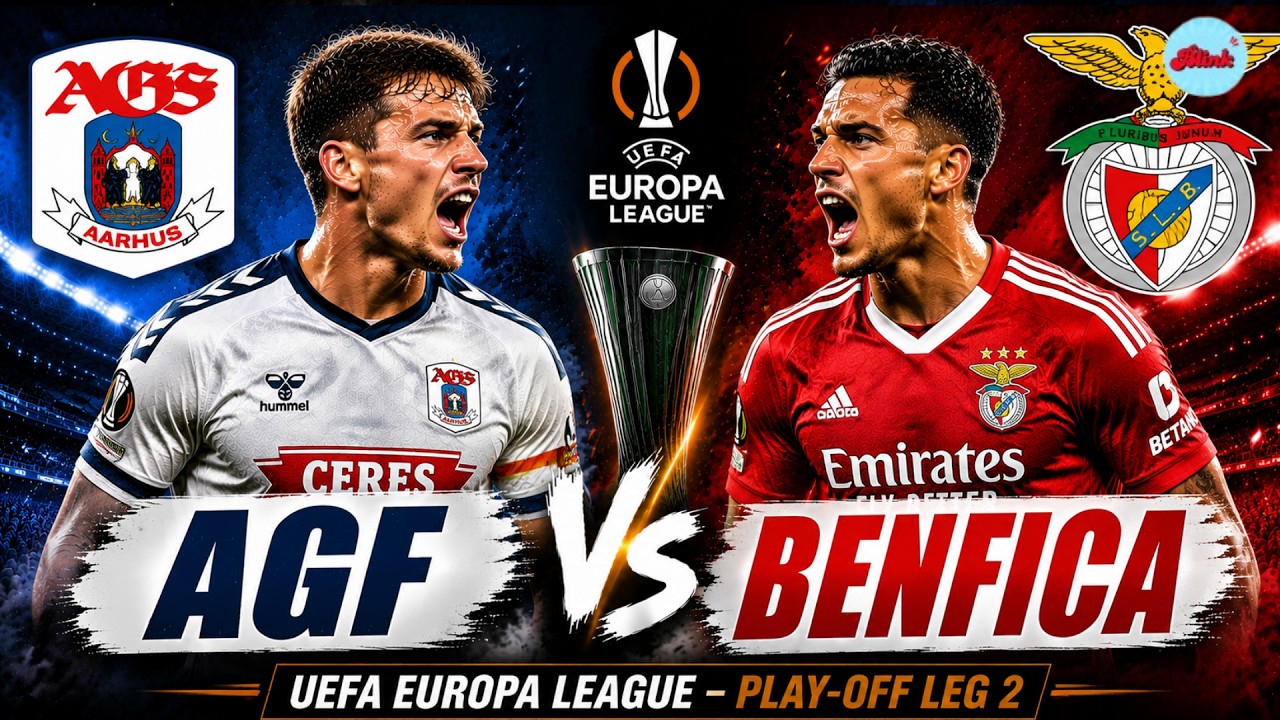 WATCH LIVE: AGF vs Benfica | Europa League 2026 Play-off Leg 2 | Football Live Match Today