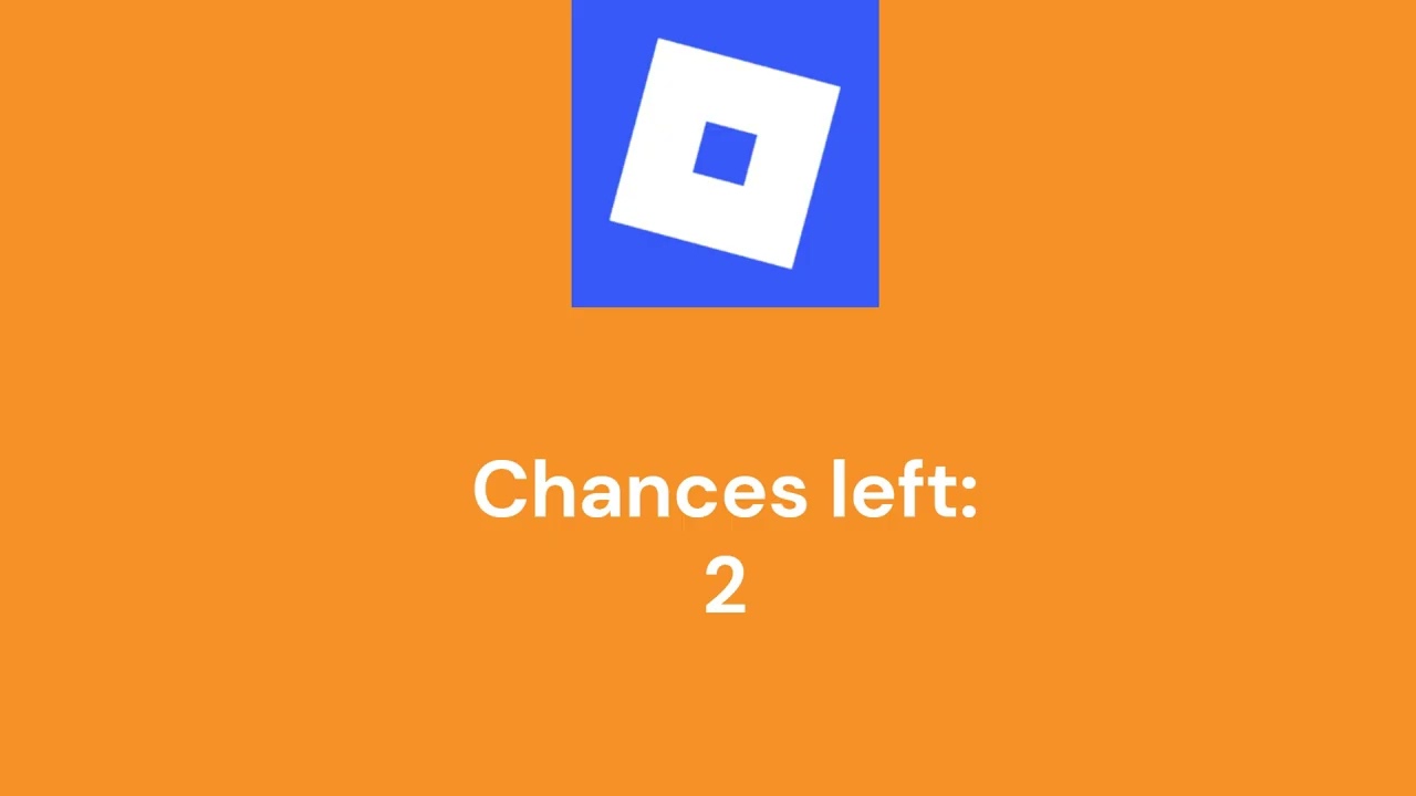 Roblox Anti Piracy Screen with 5 chances