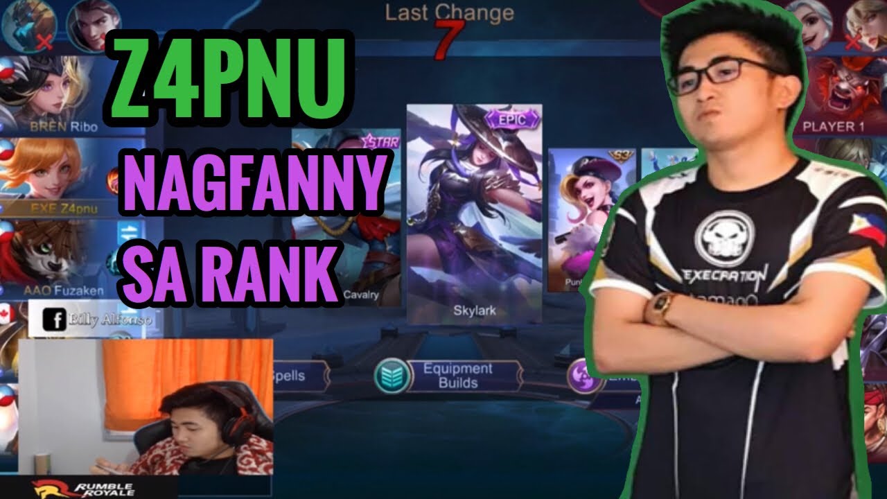 Z4PNU - GAGAMIT BA TALAGA NG FANNY SA MPL S3? Mobile Legends