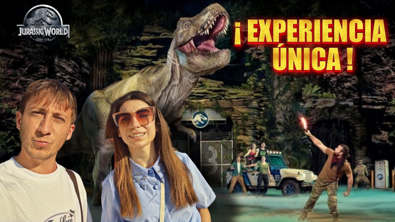 AS&Iacute; es JURASSIC WORLD en MADRID | Experiencia Jurassic World completa