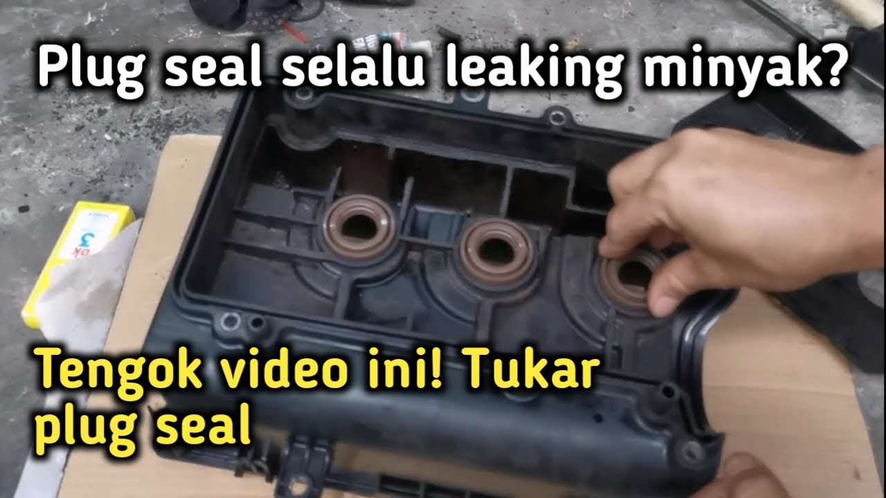 Cara tukar plug seal perodua viva [ save budget ]