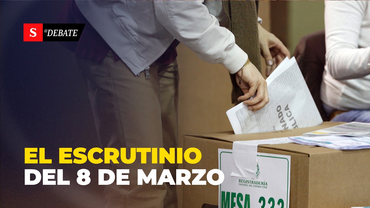 ATENTOS: así será el escrutinio electoral del 8 de marzo de 2026 | El Debate