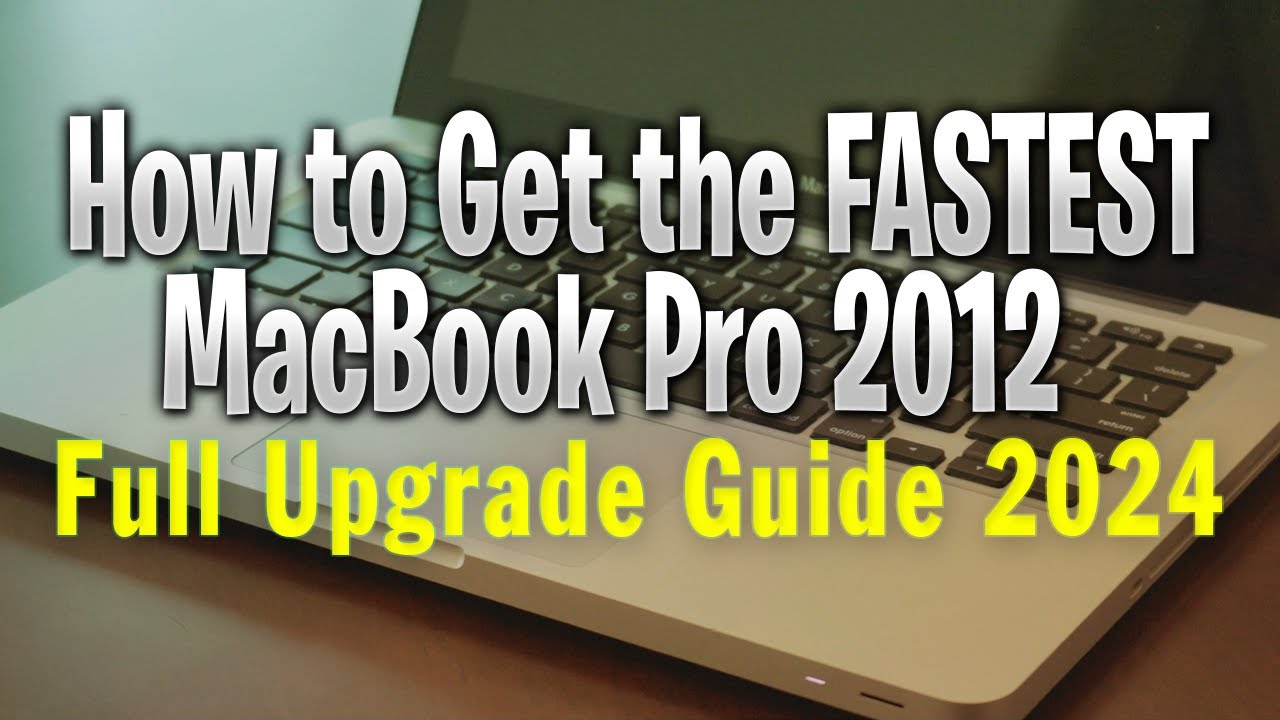 The Fastest 2012 MacBook Pro ever in 2024! How to Upgrade, BEST method!