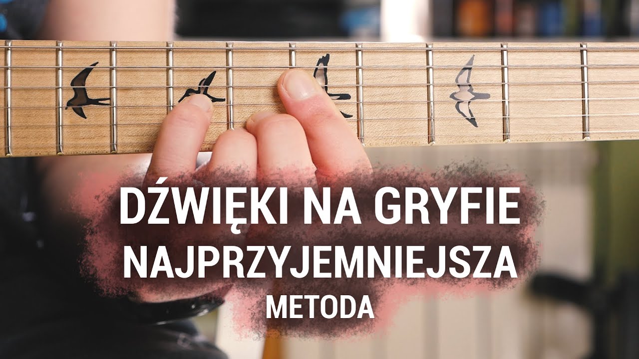 🎸Najprzyjemniejsza metoda nauki dźwięków na gryfie (wg Bazoka)