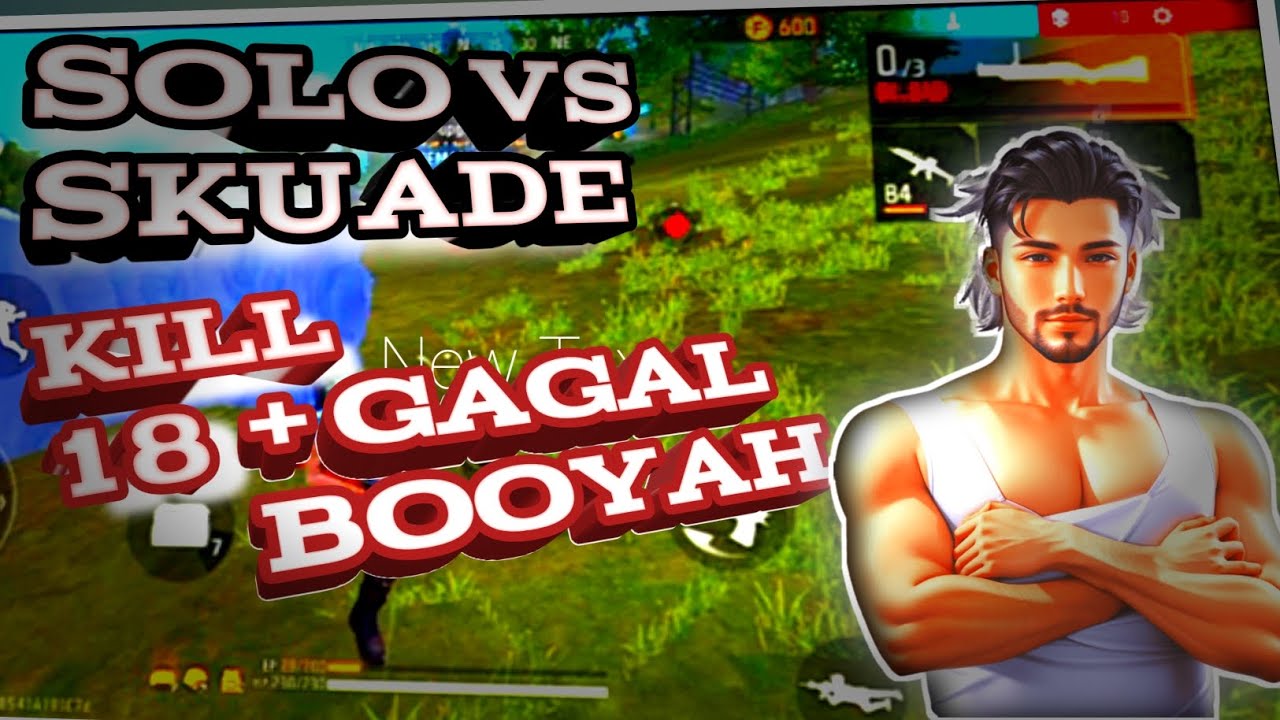 JO gaming : Solo vs Skuade Gagal Booyah 18 Kill