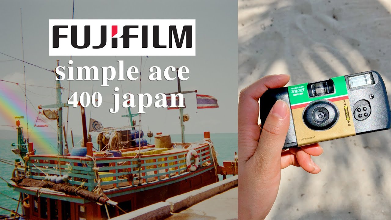 [ENG SUB] Fuji simple ace 400 japan (Review) รีวิวกล้องฟิล์มใช้แล้วทิ้ง เที่ยวพะงัน