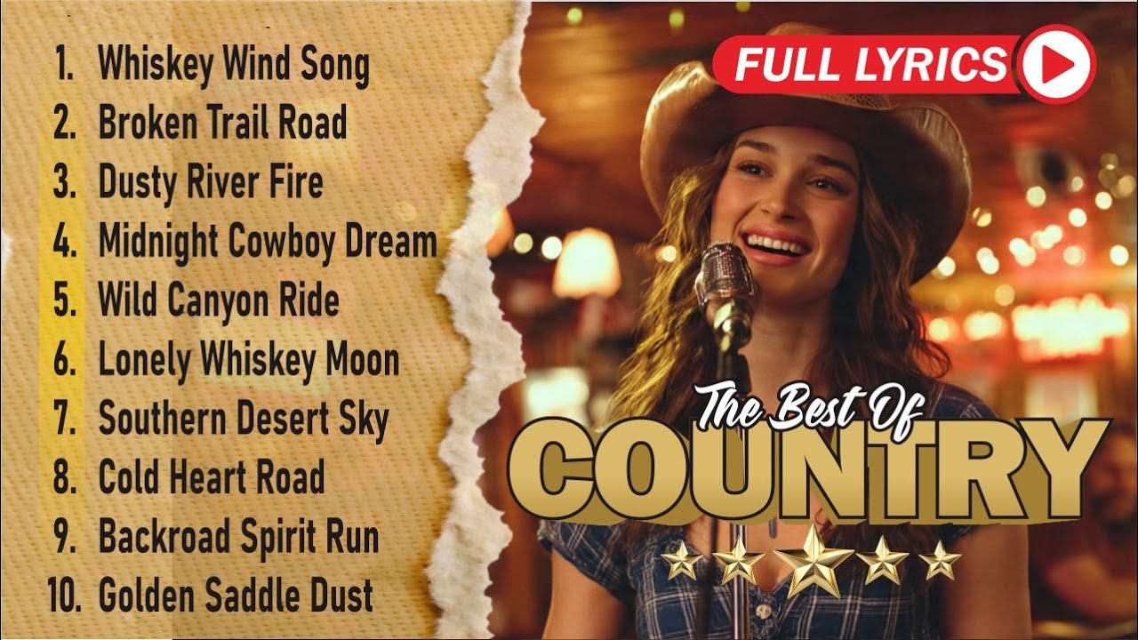Country Music Videos Live 24/7 with lyrics – Watch and Listen All Day Long
