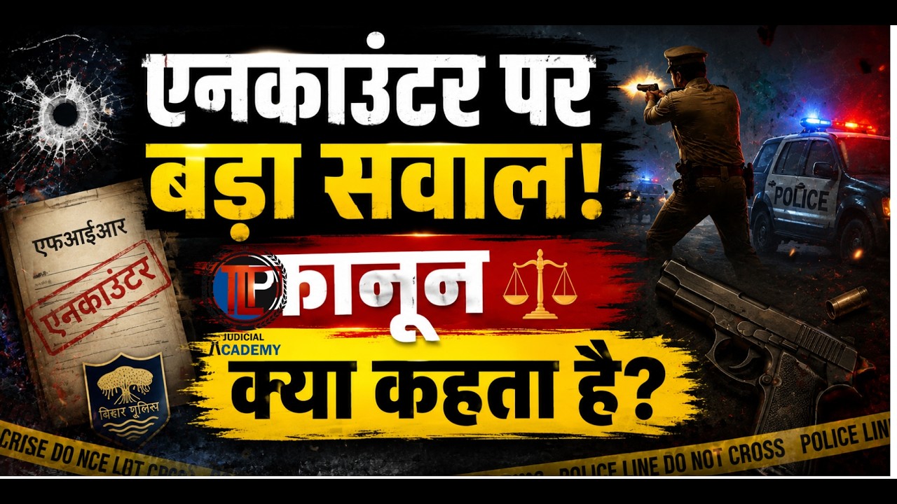 Encounter VS Law |फर्जी एनकाउंटर या पुलिस कार्रवाई? कानून क्या कहता है!