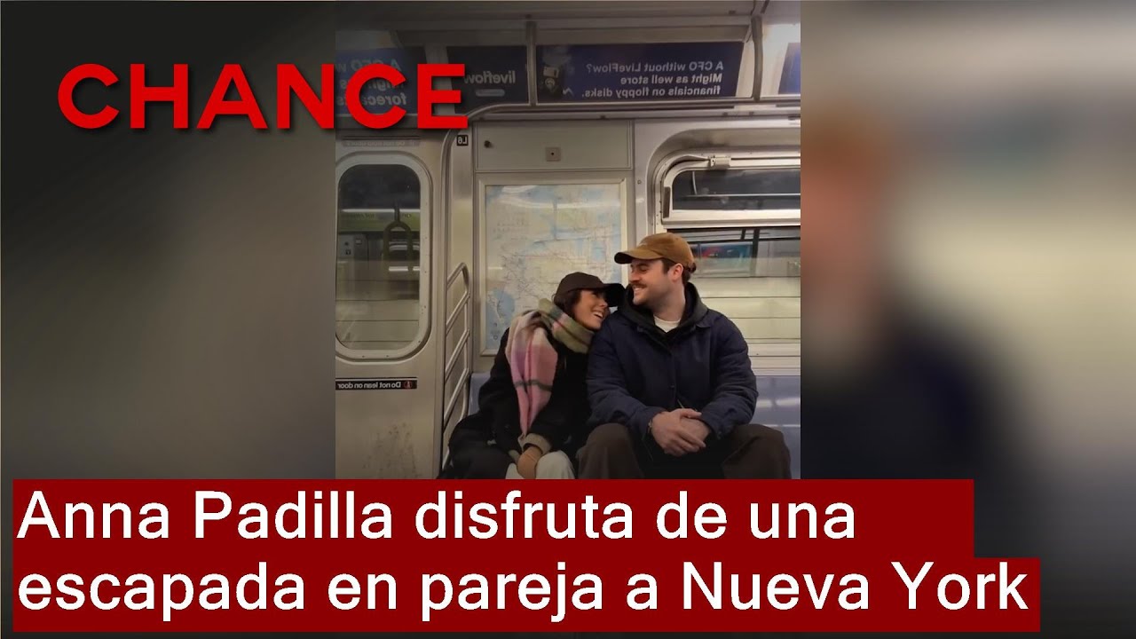 Anna Padilla disfruta de una escapada en pareja a Nueva York