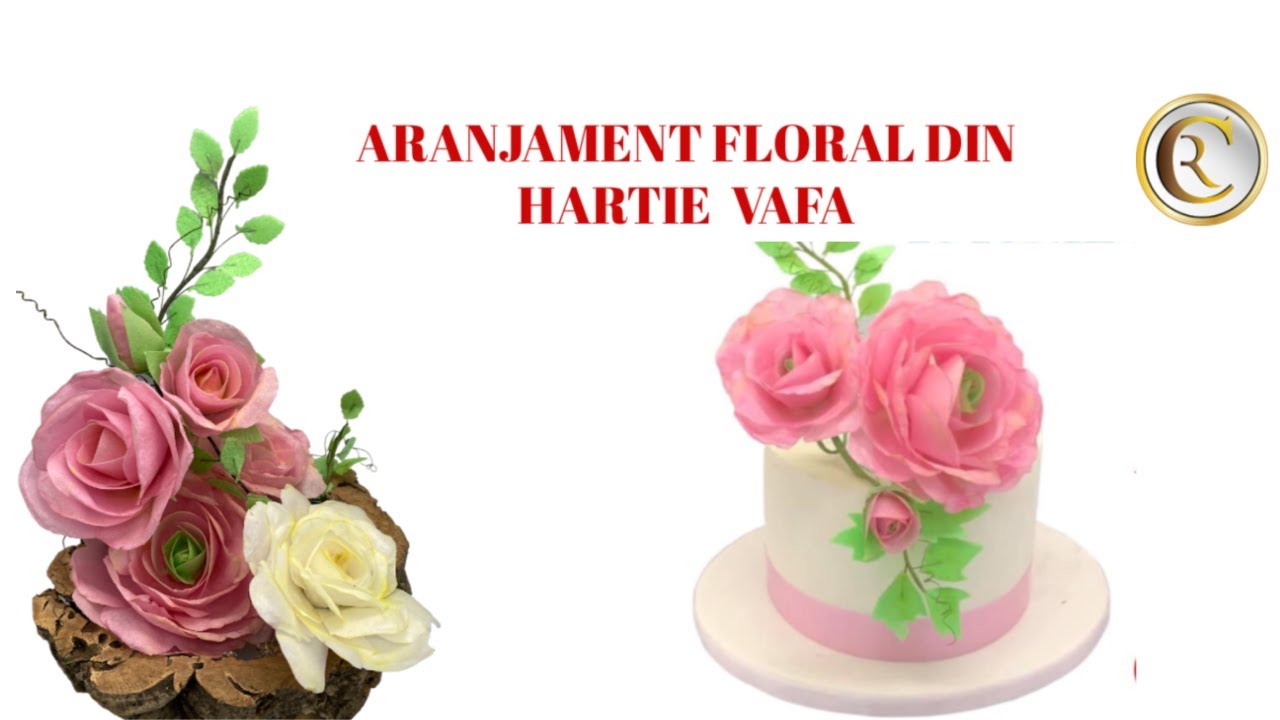 ARANJAMENT FLORAL HARTIE VAFA