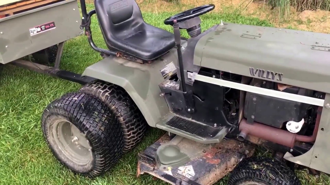 Sears craftsman gt 6000 modified
