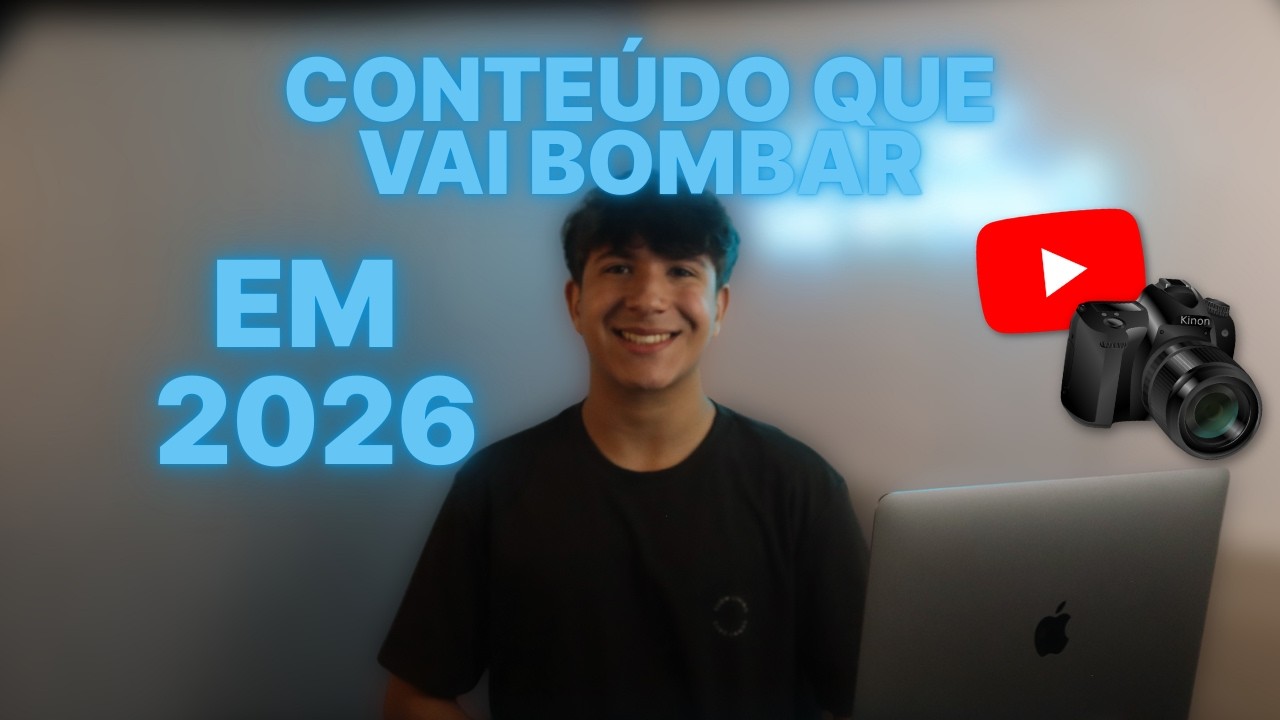 Conteúdos que Vão Bombar em 2026: Tendências Para Seu Canal Sair Na Frente