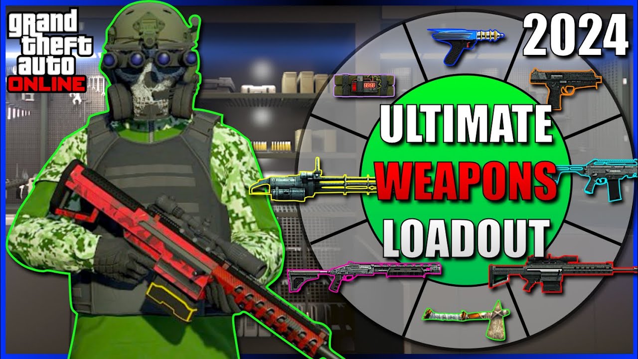 GTA Online: Ultimate Weapons Loadout 2024 | ЛУЧШЕЕ ОРУЖИЕ и ПОЧЕМУ