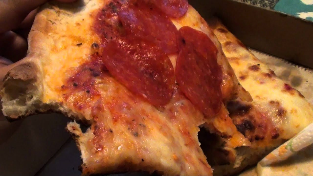 Whisper/Eating: Burnt pizza