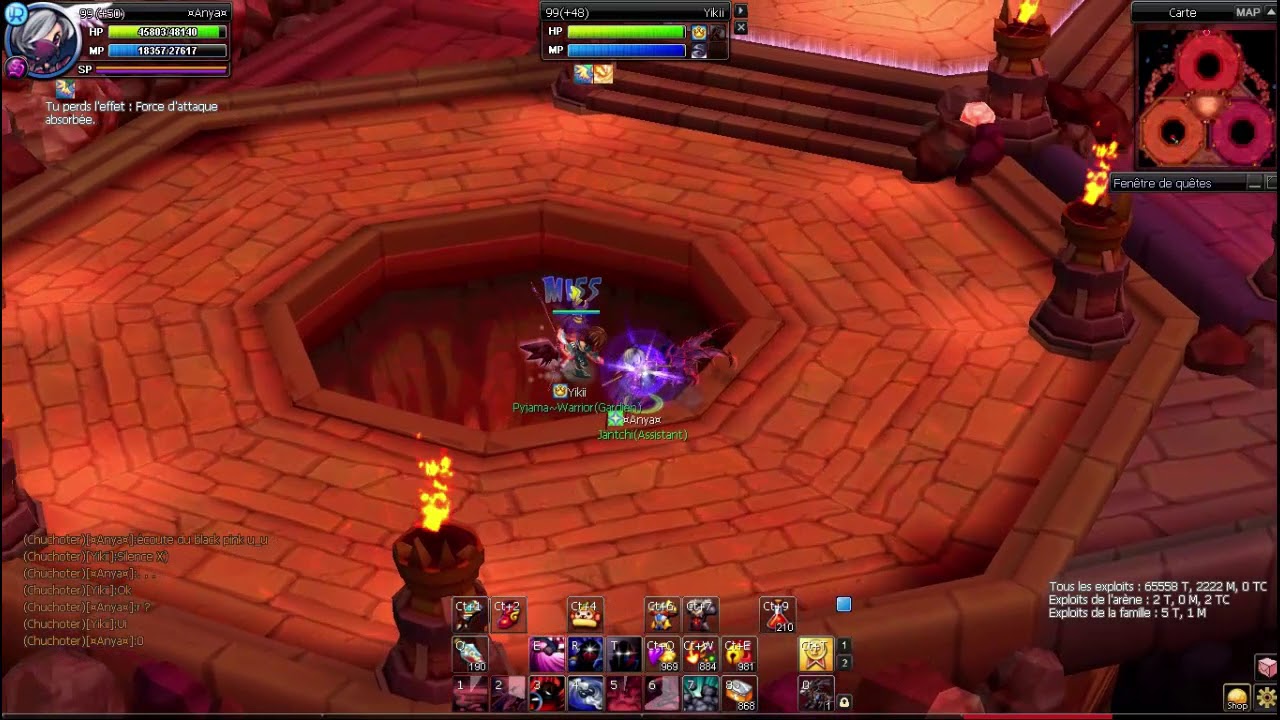 Nostale FR | PvP : ¤Anya¤ (99+50) VS Yikii (99+48)