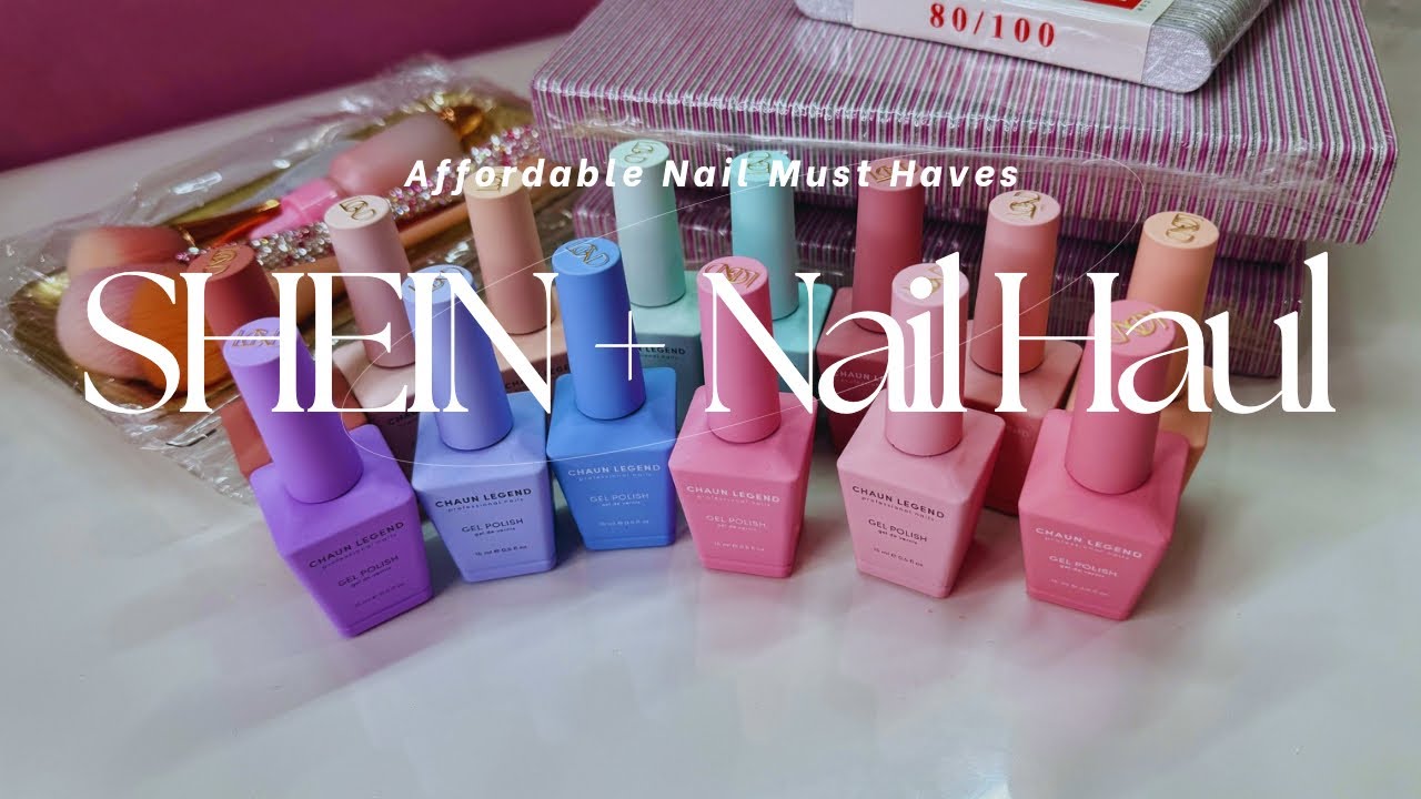 SHEIN + Local Nail Supply Haul 2026 | Affordable Nail Tech Must-Haves