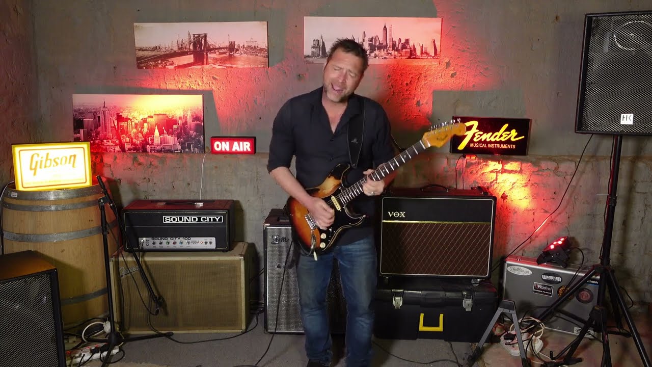PINK FLOYD TONES!!! On My 1967 Sound City 100w Mark 3
