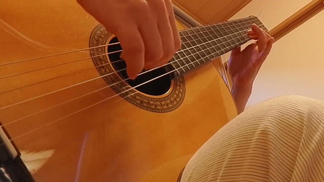 【読譜ミス有】Pratten, C.J.- Daisy/C.J.プラッテン「ひな菊」Guitar built by Juan Hernandez (Professor 2019)