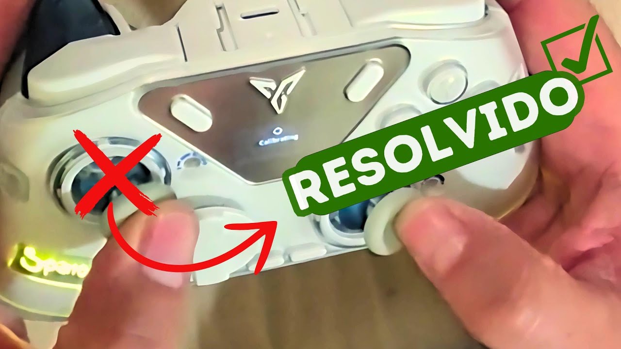 ANALÓGICOS OU GATILHOS FALHANDO GAMEPAD FLYDIGI