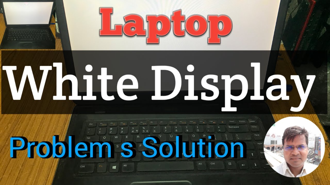 Laptop white display problem s solution|How to fix laptop white screen