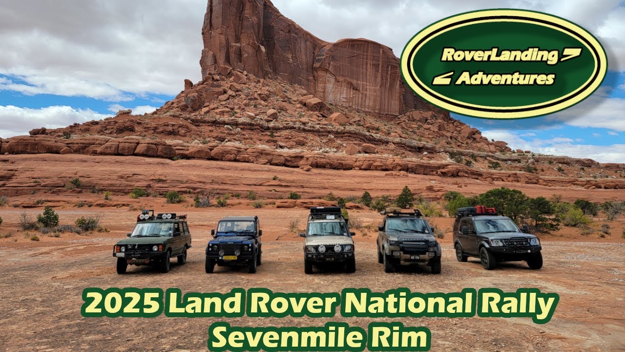 2025 Land Rover National Rally, Moab, Utah, Sevenmile Rim