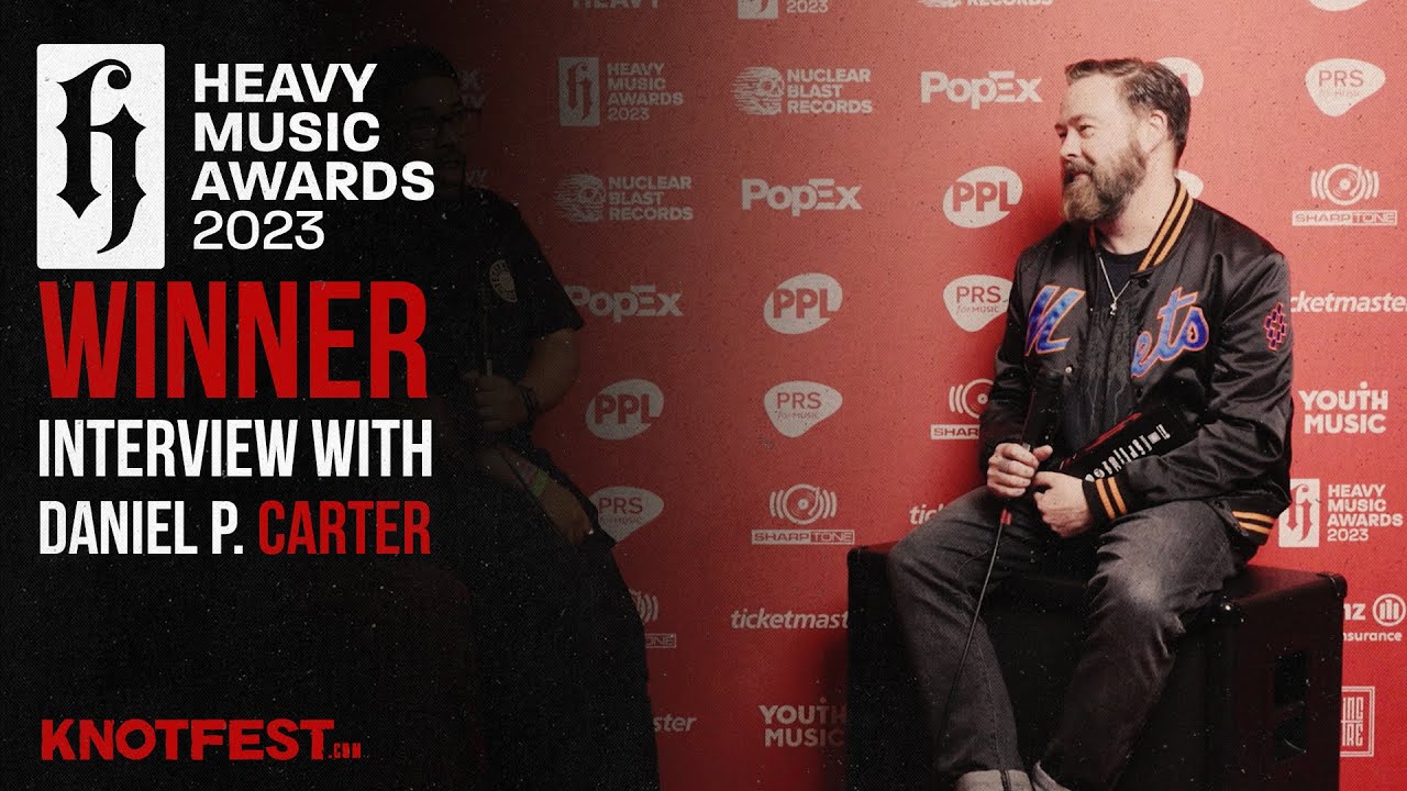 Heavy Music Awards '23 winner: DANIEL P. CARTER (Icon)