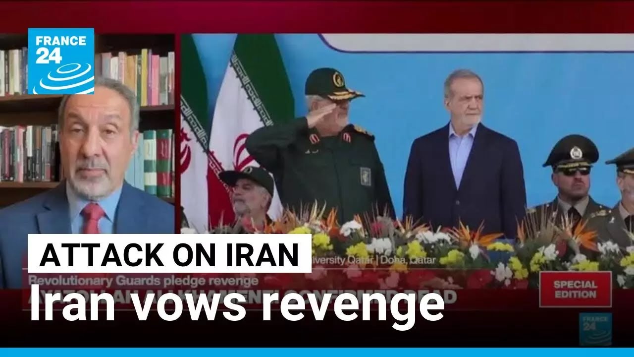 Iran vows revenge for slain supreme leader despite Trump threat • FRANCE 24 English