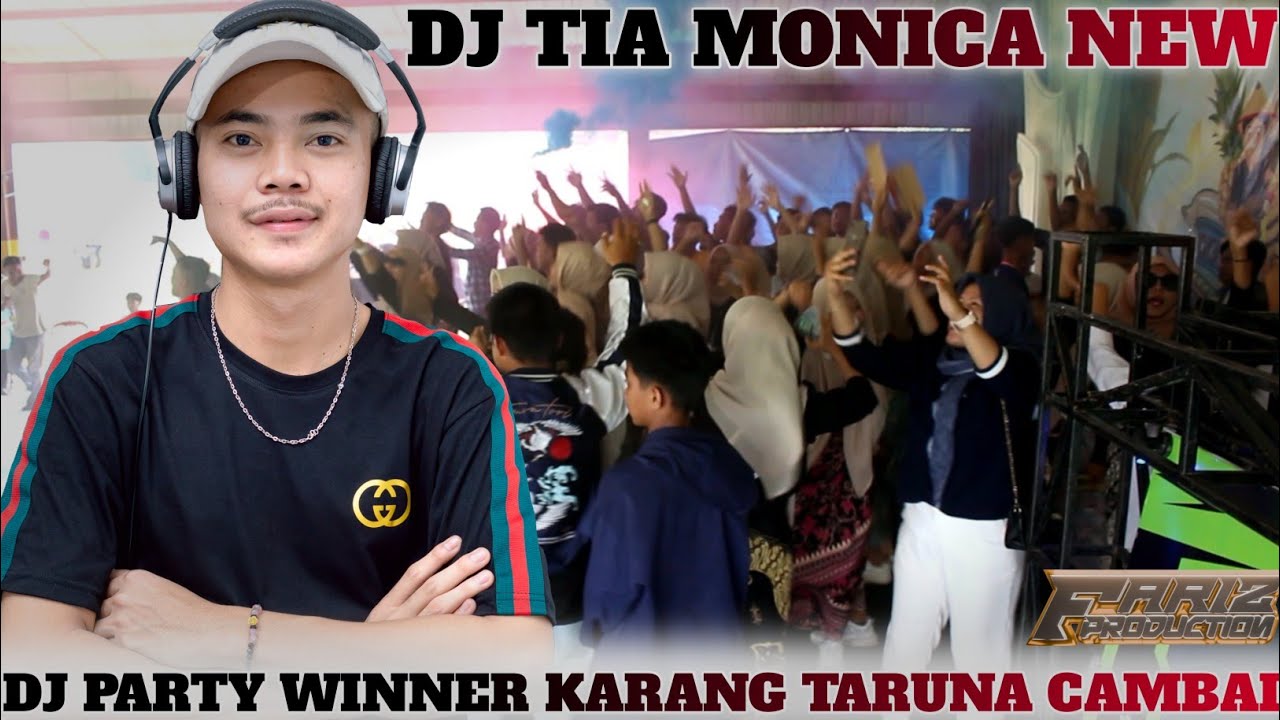 DUGEM DJ PARTY WINNER KARANG TARUNA KELURAHAN CAMBAI PRABUMULIH GACOR PARAH❗DJ TIA MONICA!!!