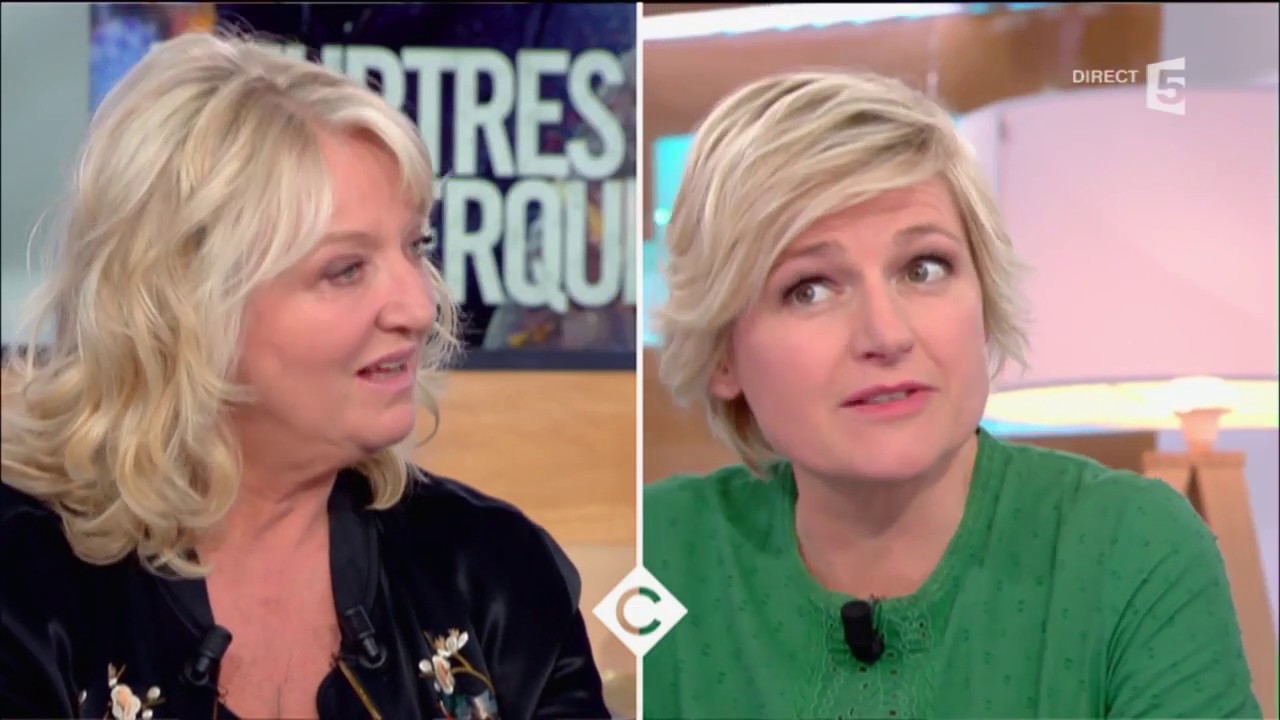 Charlotte de Turckheim, à Dunkerque - C à vous - 25/01/2017