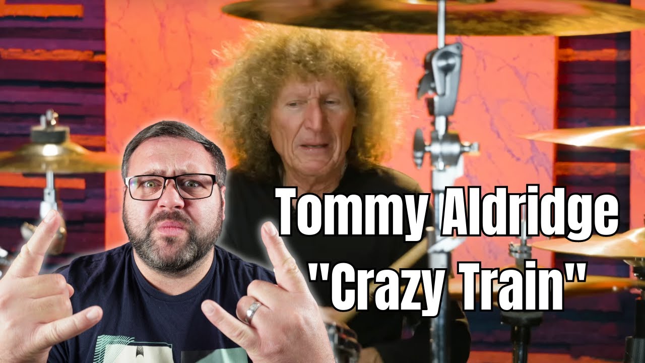 Tommy Aldridge - Crazy Train - Drumeo Performance: Drummer's Reaction