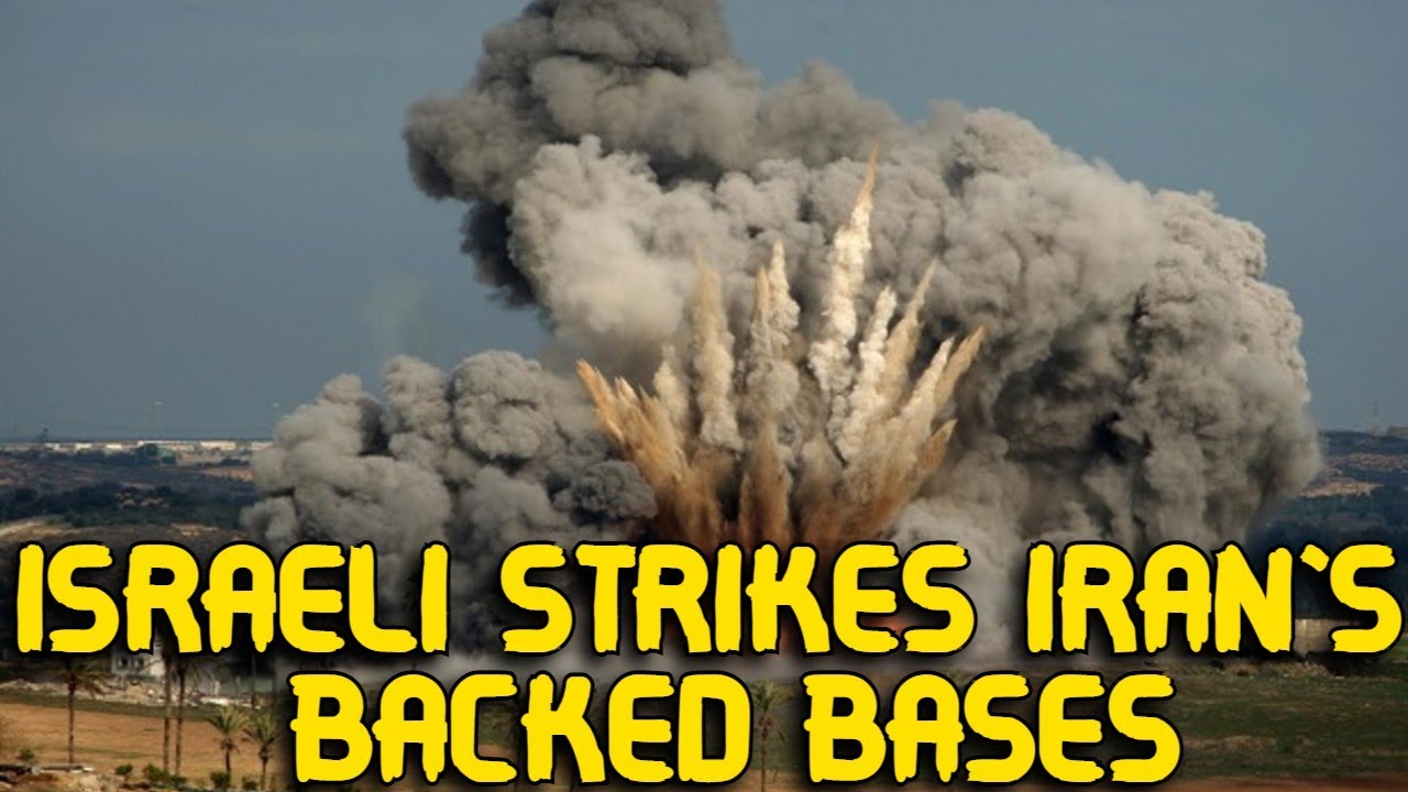 Presumed Israeli strikes pro Iran fighters in Syria