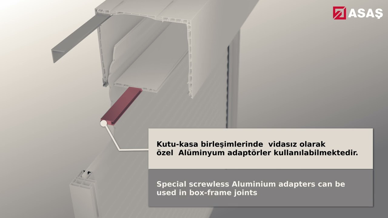 ASAŞ PVC Monoblok Panjur Sistemi