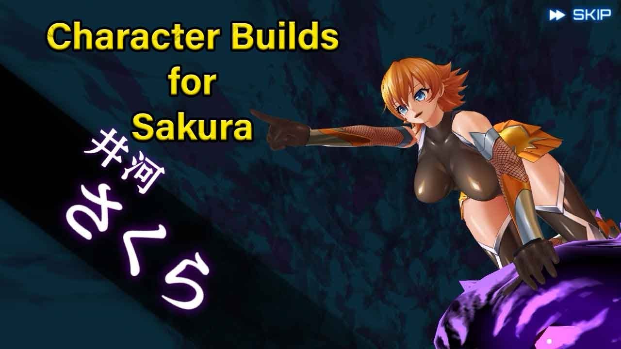 Character Builds for Igawa Sakura #actiontaimanin
