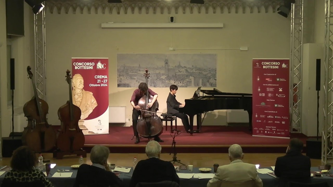 9th INTERNATIONAL BOTTESINI COMPETITION - AUDITION 2°ROUND OCT.24 (AFTERNOON)