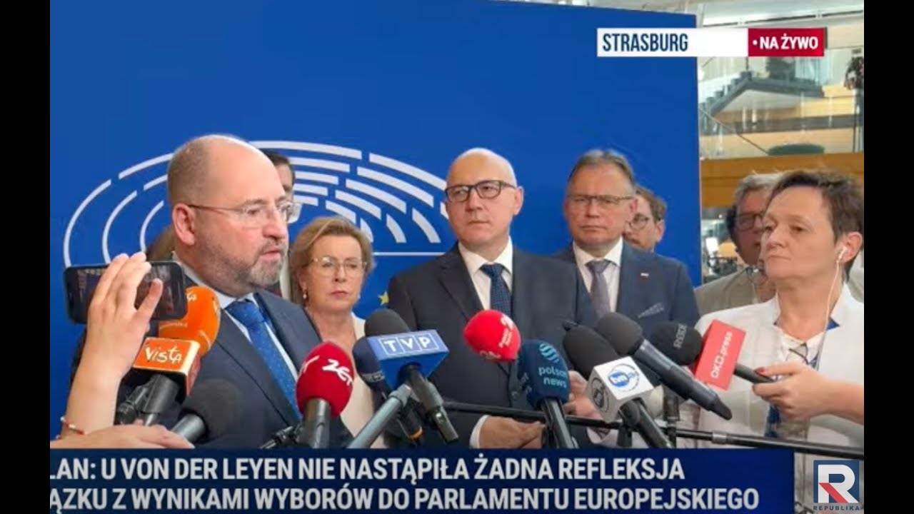 A.Bielan: u Ursuli von der Leyen nie nastąpiła żadna refleksja w związku z wynikami wyborów do PE