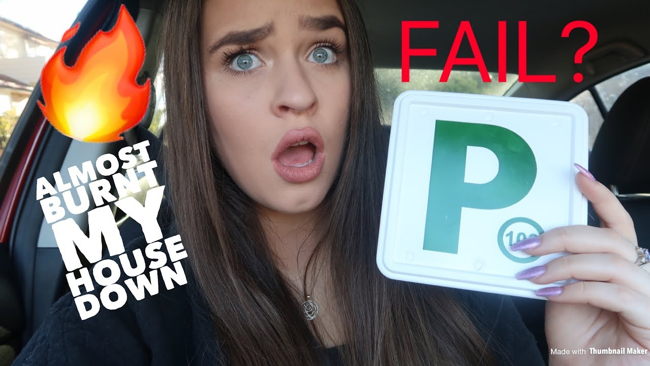 I Almost Set My House On Fire.. Did I Pass Or Fail My Green P's?! oliviarosevlogs