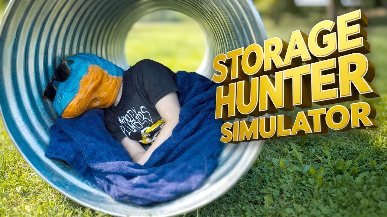 SOVER I ETT RÖR! - Storage Hunter Simulator