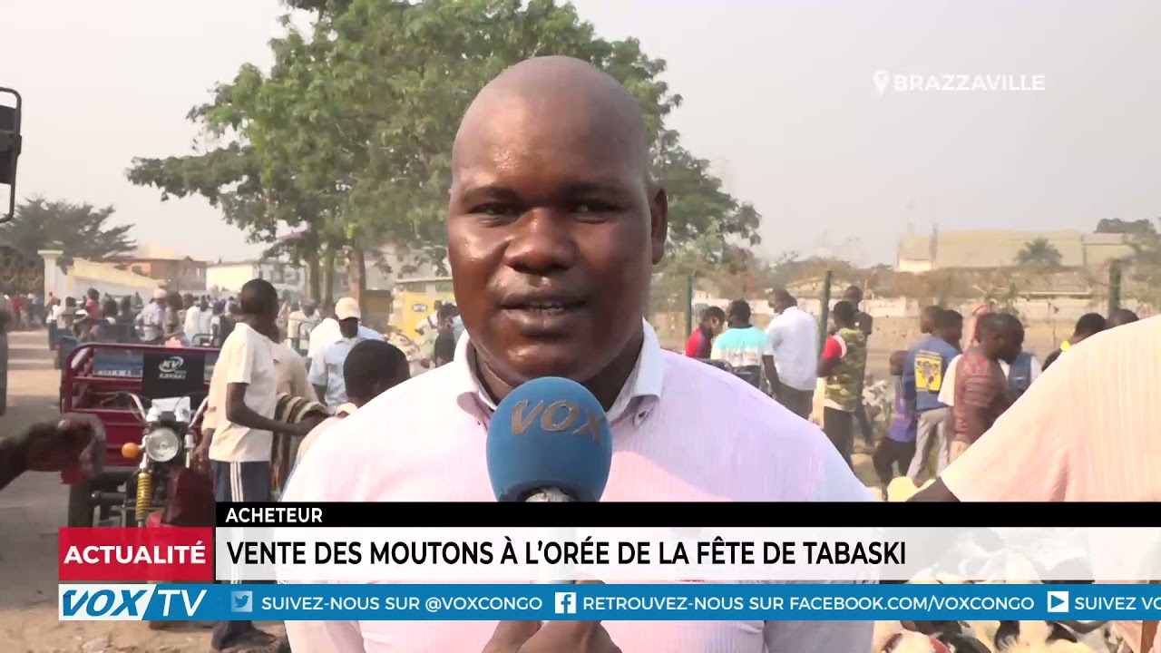 Vente des moutons à l'orée de la fête de Tabaski