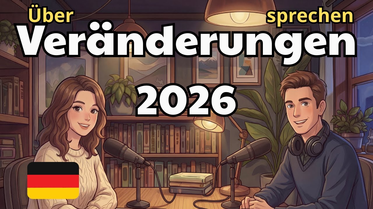 Talking About Your 2026 Changes in German | Goals & Self-Improvement Conversation Practice