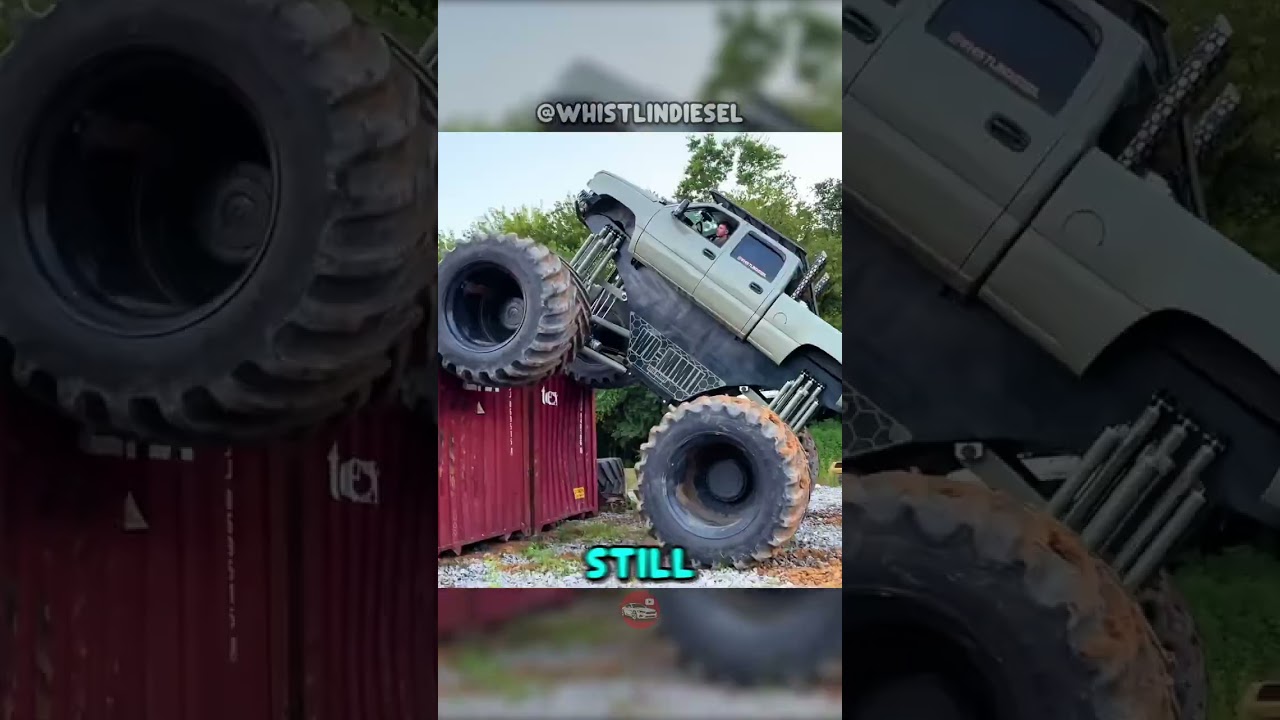 He Destroyed A $250,000 Monster Truck!