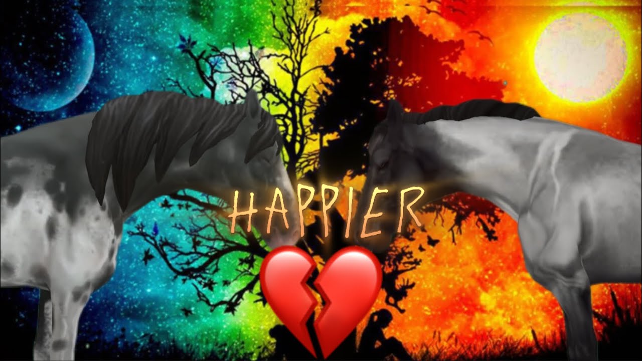 Happier||horse riding tales music video❤️