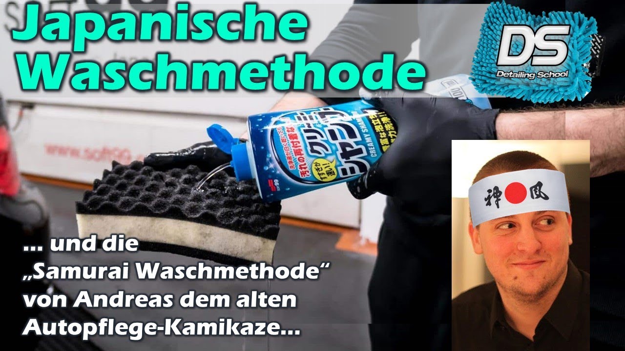 DIE JAPANISCHE WASCHMETHODE - Soft99 Neutral Creamy Shampoo & Qjutsu Supersoft Sponge im Kurztest
