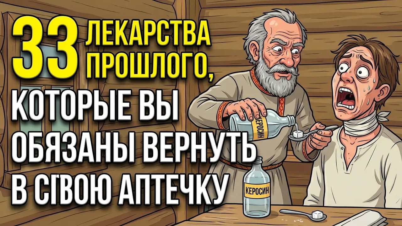 33 лекарства прошлого, которые вы ОБЯЗАНЫ вернуть в свою аптечку