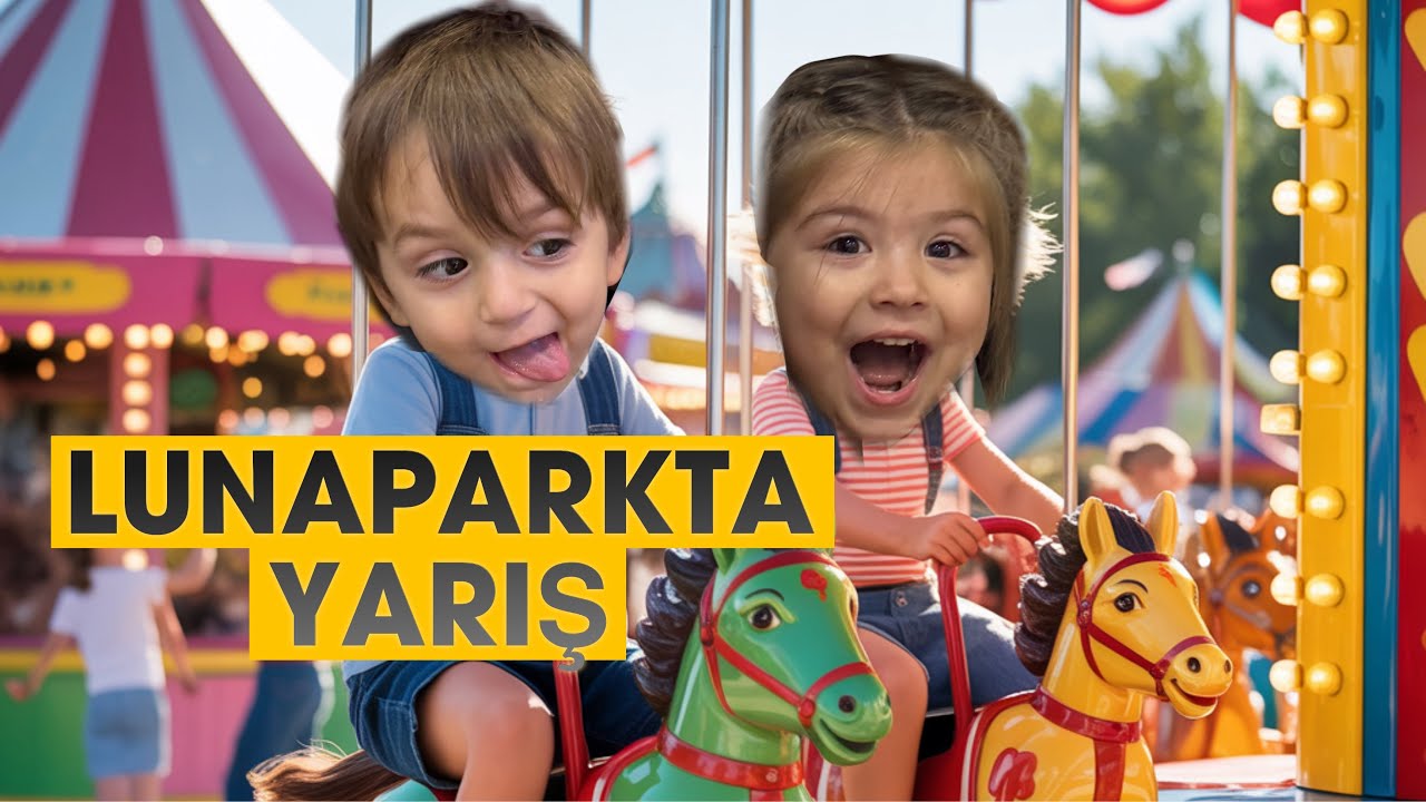 Asya ve Kuzey’in lunapark günü 🎠