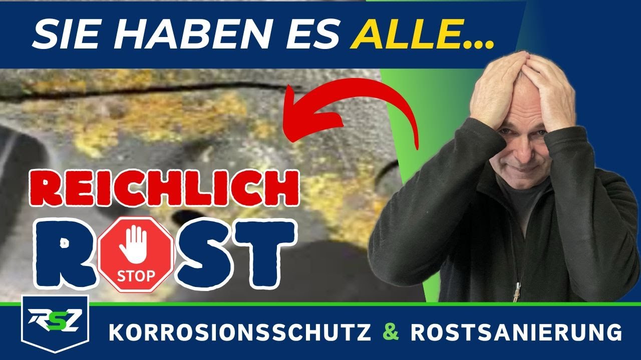 VW T5 Caravelle - genau da rostet auch dein T5! Verschiedene Methoden um Rost zu stoppen im Detail!