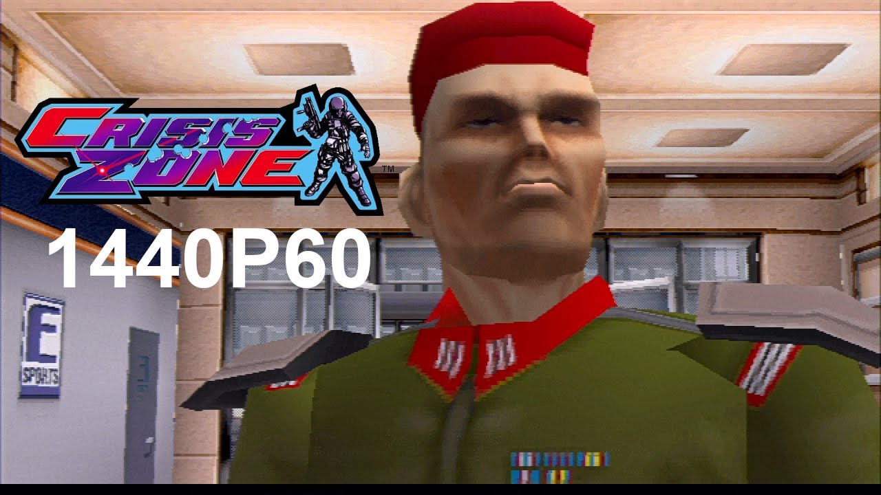 Crisis Zone Arcade - All Cutscenes and Attract Mode Sequences