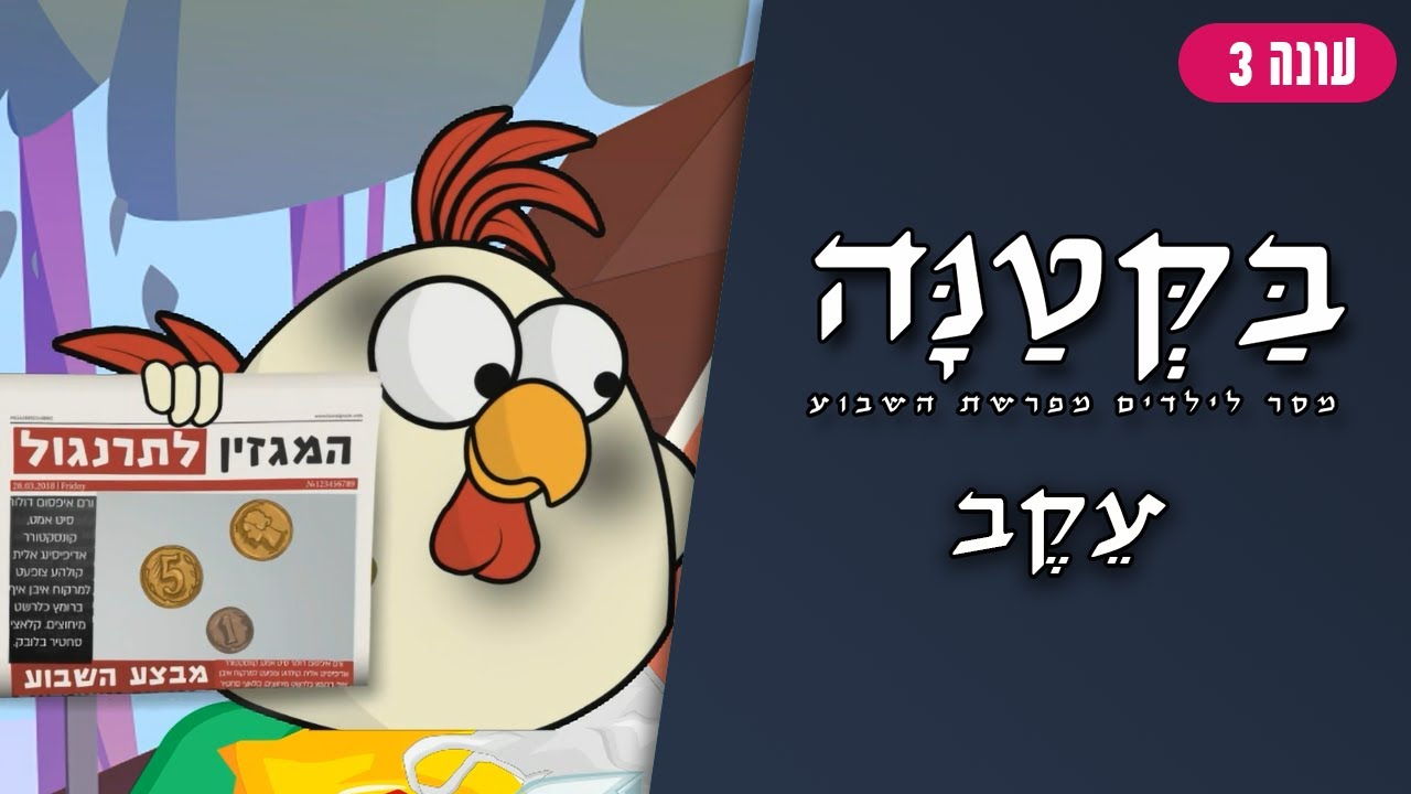 בַּקְּטַנָּה 3 | פרשת עקב לילדים