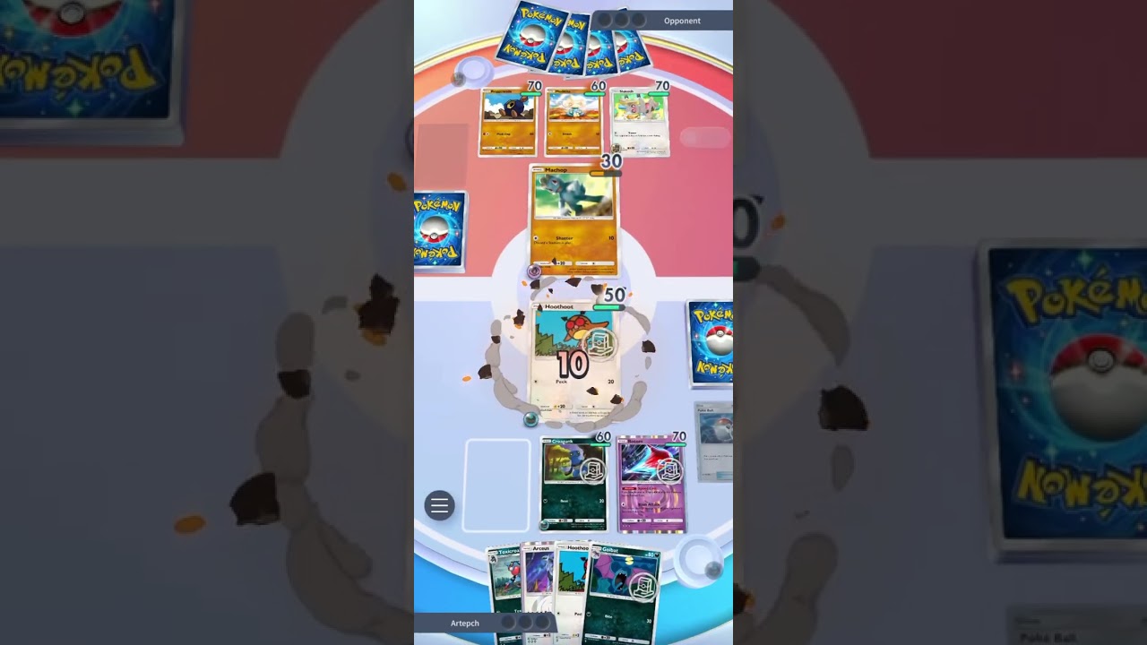 Hit, 100karet, battle Fantastical Parade TCG Pocket