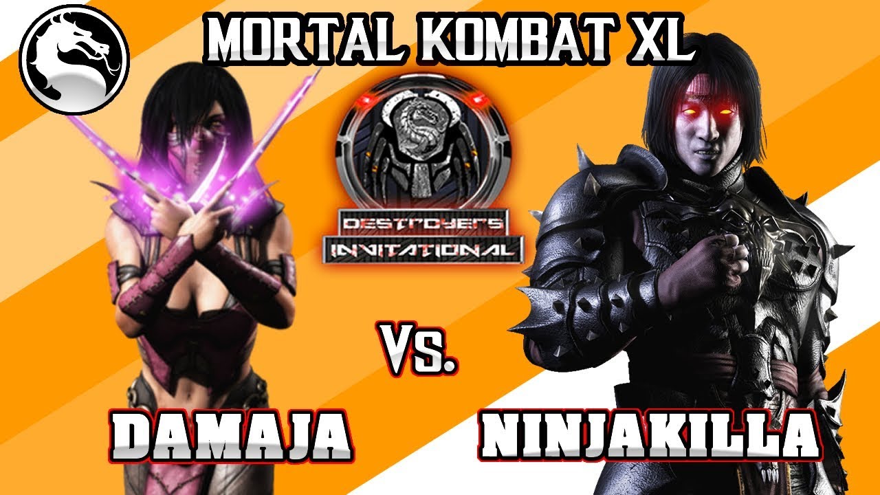 MKX - NINJAKILLA_212 (Liu Kang) Vs DAMAJA (Mileena) - Destroyer's Invitational