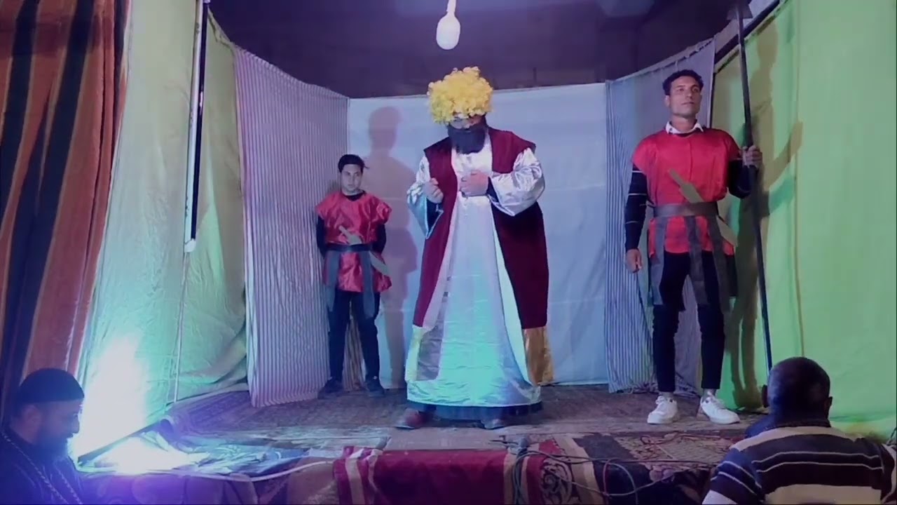 مسرحيه القديس يعقوب الفارس كنيسة الشهيد العظيم مارجرجس اخراج يوسف منير